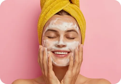 شست و شوی پوست چرب