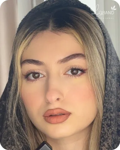 کرم پودر مناسب موی بلوند