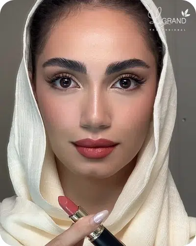 رژ لب گوشتی صورتی رز لگراند