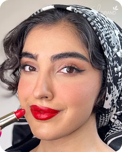 رژگونه مناسب پوست برنز و سبزه 304