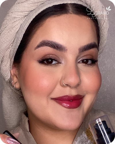 لیپ گلاس صورتی شاین لگراند