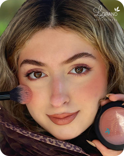 رژگونه دخترانه صورتی ملایم