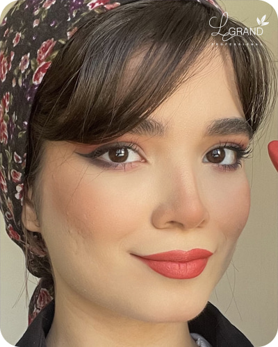 رژگونه دخترانه قرمز شاداب