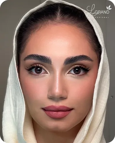 آرایش پوست گندمی تیره