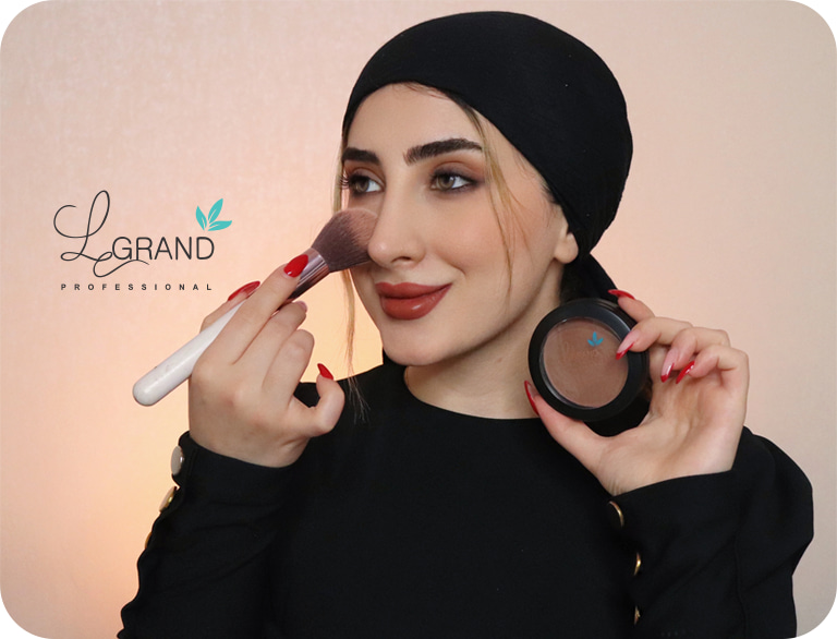 رژگونه دخترانه برای زیبایی طبیعی