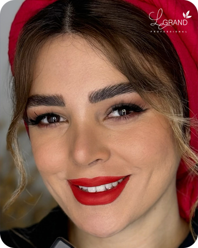 رژگونه بژ صورتی برای پوست های تیره