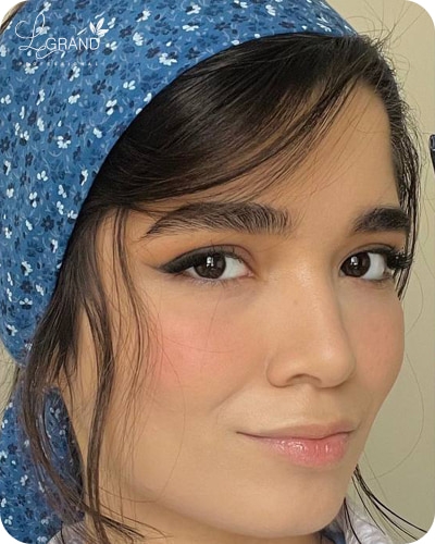 پودر فیکس برای آموزش آرایش ساده مهمانی