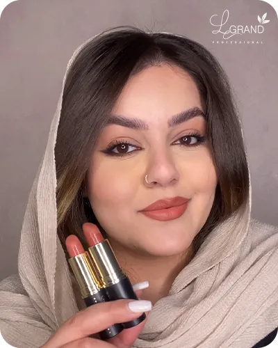 آرایش پوست گندمی روشن