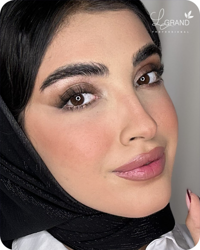 پودر فیکس p01 برای آرایش صورت بیضی