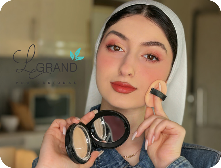 میکاپ و آرایش صورت گرد