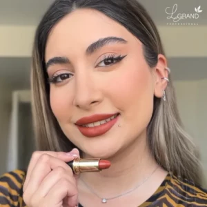 رژ لب جامد لگراند شماره 507 3 رژلب آجری 5