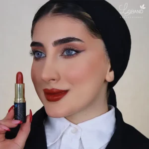 رژ لب جامد لگراند شماره 507 2 رژلب قهوه ای آجری