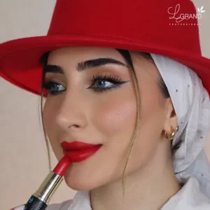 رژ لب جامد لگراند شماره 504 3 رژ قرمز گوجه ای 504 لگراند