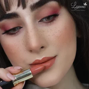 رژ لب جامد لگراند شماره 511 2 رژلب 511 کرم هلویی لگراند