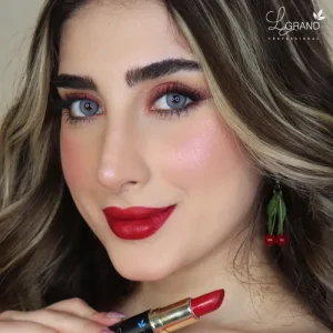 رژ لب جامد لگراند شماره 502 4 رژلب قرمز آلبالویی 502 لگراند